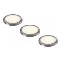 Rabalux - 3 darabos dimmelhető LED szekrényvilágítás LED/1W/230V 4000K