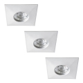 Rabalux - 3 darabos LED fürdőszobai beépíthető mennyezeti lámpa LED/4W/230V IP44