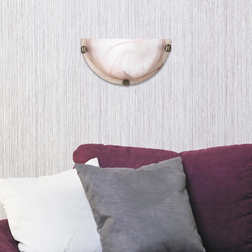 Rabalux - Fali lámpa 1xE27/60W/230V alabástrom üveg