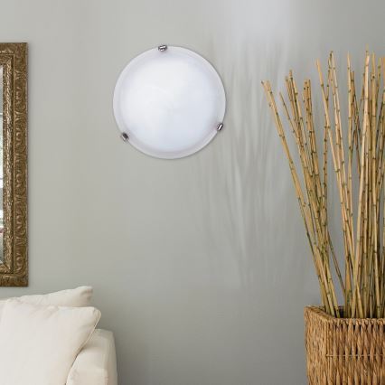 Rabalux - Mennyezeti lámpatest 1xE27/60W/230V alabástrom üveg