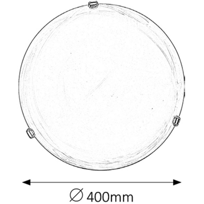 Rabalux - Mennyezeti lámpatest 2xE27/60W/230V alabástrom üveg