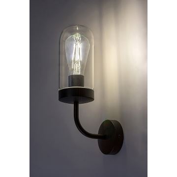 Rabalux - Fürdőszobai fali lámpa 1xE27/60W/230V IP44 fekete
