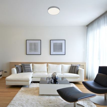 Rabalux - LED mennyezeti lámpa LED/36W/230V Ø 40 cm ezüst