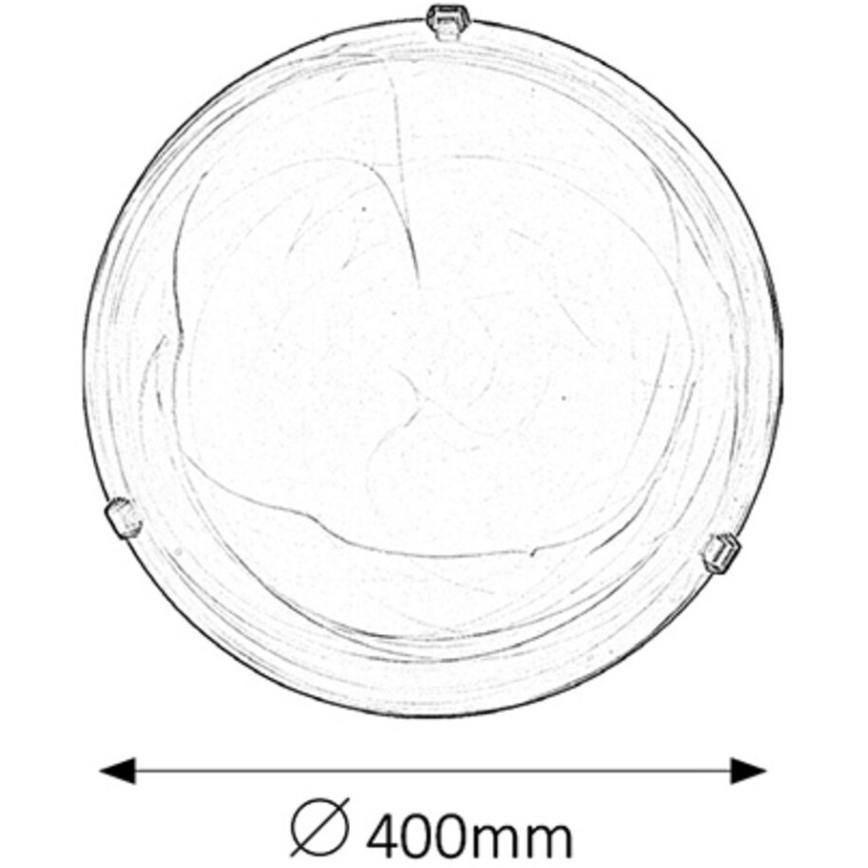 Rabalux - Mennyezeti lámpa 2xE27/60W/230V