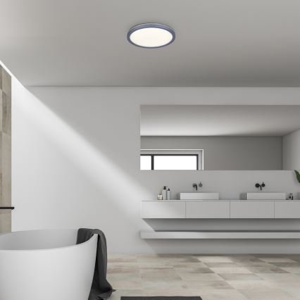 Rabalux - LED fürdőszobai mennyezeti lámpatest LED/15W/230V IP44 átm. 28 cm