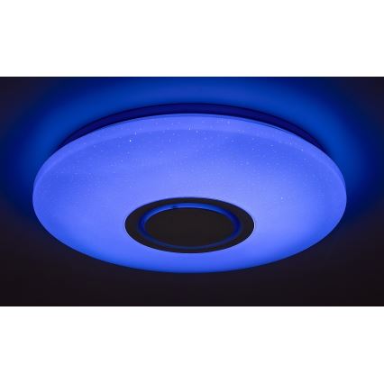 Rabalux - LED RGB dimmelhető mennyezeti lámpatest hangszóróval LED/24W/230V Tuya Wi‑Fi + távirányító átm. 40 cm