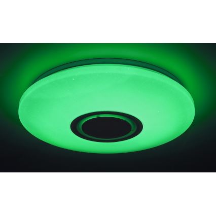 Rabalux - LED RGB dimmelhető mennyezeti lámpatest hangszóróval LED/24W/230V Tuya Wi‑Fi + távirányító átm. 40 cm