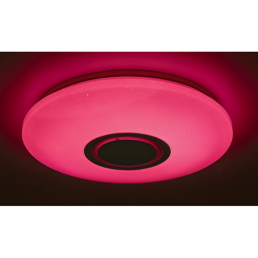 Rabalux - LED RGB dimmelhető mennyezeti lámpatest hangszóróval LED/24W/230V Tuya Wi‑Fi + távirányító átm. 40 cm
