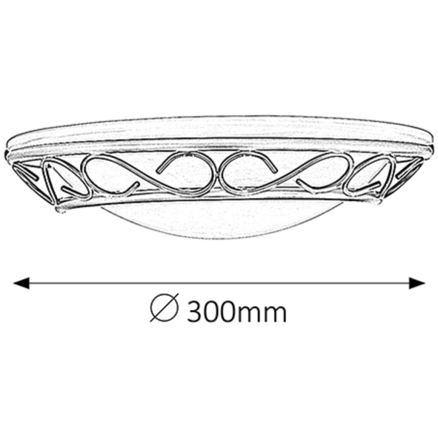 Rabalux - Fali lámpa 1xE14/60W/230V