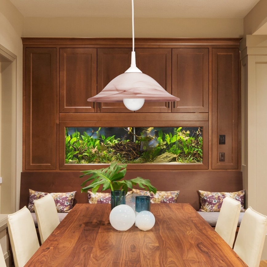 Rabalux - Csillár 1xE27/60W/230V alabástrom üveg