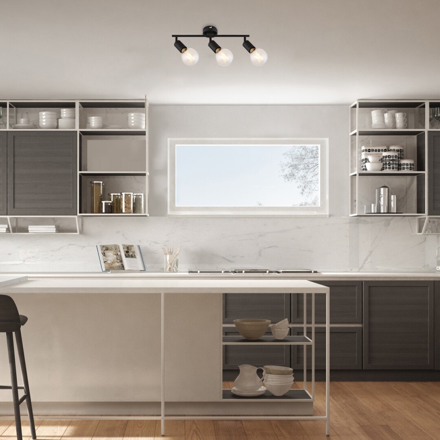 Rabalux - Spotlámpa LAMAR 3xE27/40W/230V