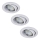 Rabalux - 3xLED beépíthető mennyezeti lámpatest szett 1xGU10/3W/230V IP40