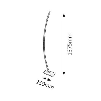 Rabalux - LED Állólámpa 1xLED/26W/230V