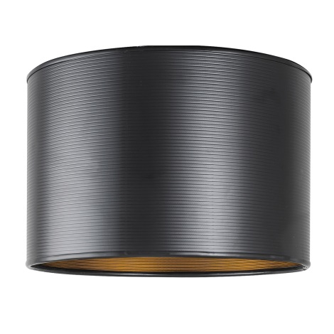 Rabalux 4521 - Lámpaernyő DARCY E27 fekete átm.30 cm