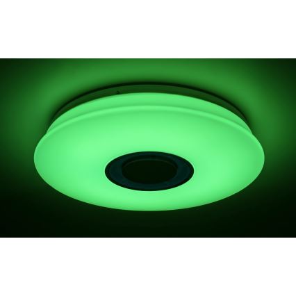 Rabalux - LED RGB Dimmelhető mennyezeti lámpa 1xLED RGB/24W/230V + távirányító