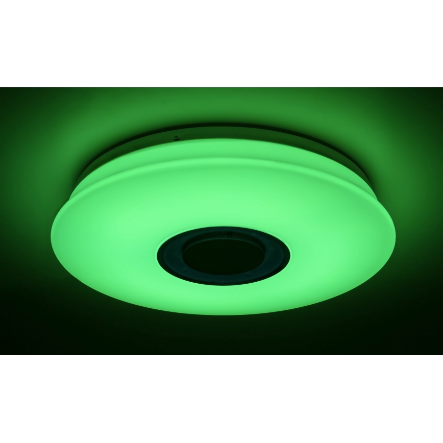 Rabalux - LED RGB Dimmelhető mennyezeti lámpa 1xLED RGB/24W/230V + távirányító