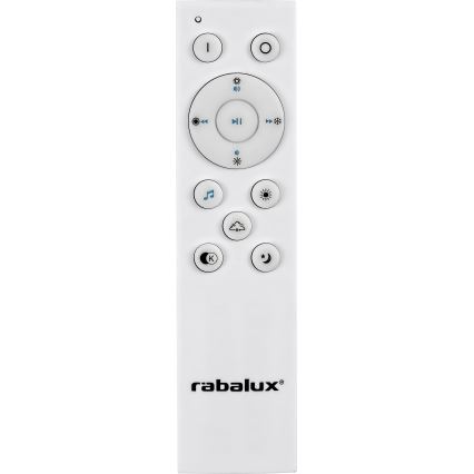 Rabalux - LED RGB Dimmelhető mennyezeti lámpa 1xLED RGB/24W/230V + távirányító
