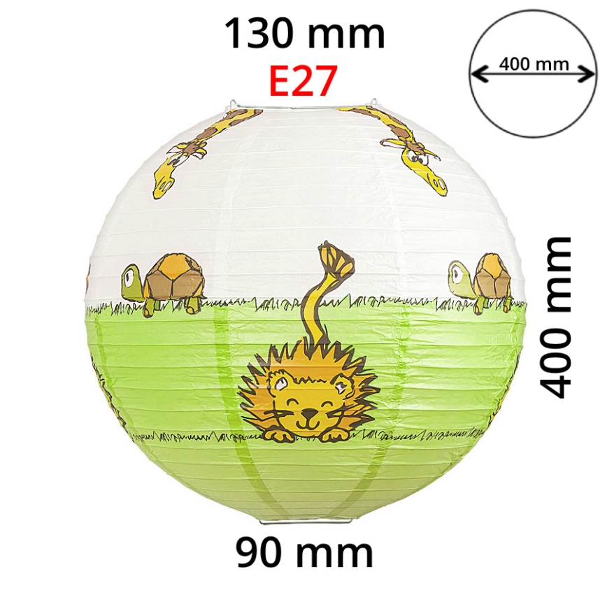 Rabalux 4633 - Gyermekernyő a LEON E27 gyereklámpához, átmérő 40 cm