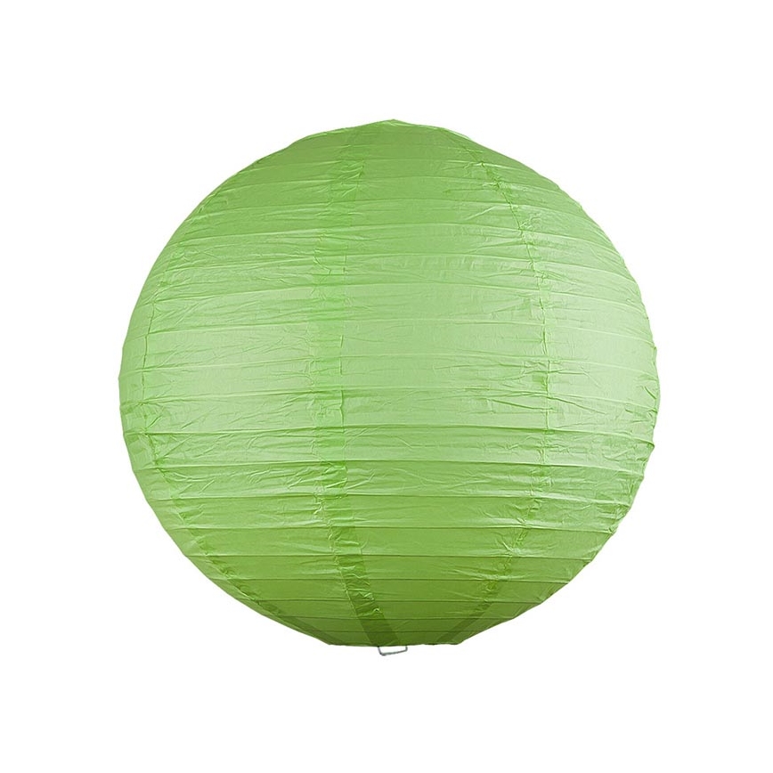 Rabalux 4891 - Lámpabúra RICE zöld átmérő E27 átm.30 cm