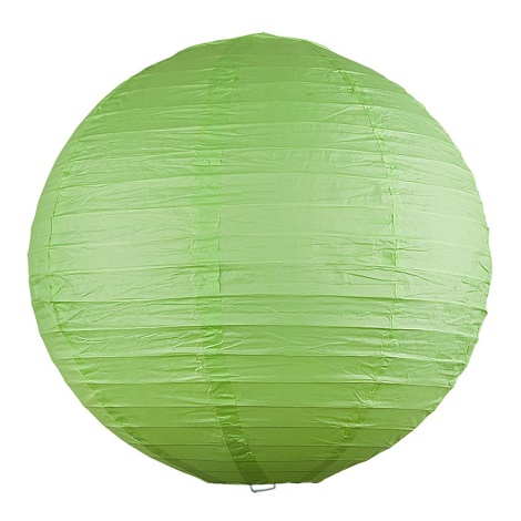 Rabalux 4895 - Lámpabúra RICE zöld E27 átm.40 cm