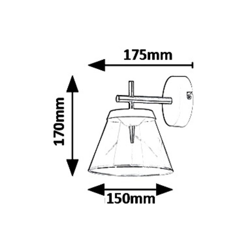 Rabalux 5029 - LED Fali lámpa AVIANA LED/6W/230V