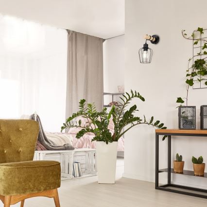 Rabalux - Fali lámpa 1xE27/40W/230V gumifa