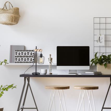 Rabalux - Asztali lámpa 1xE27/40W/230V gumifa