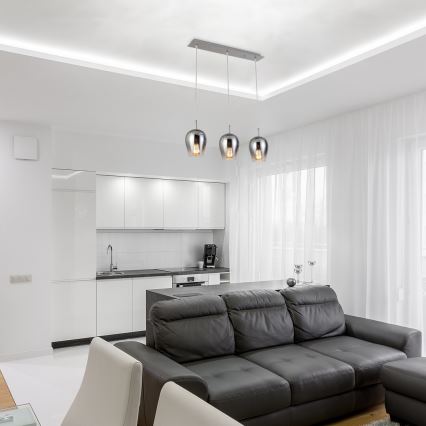 Rabalux - Csillár zsinóron PETUNIA 3xE27/60W/230V