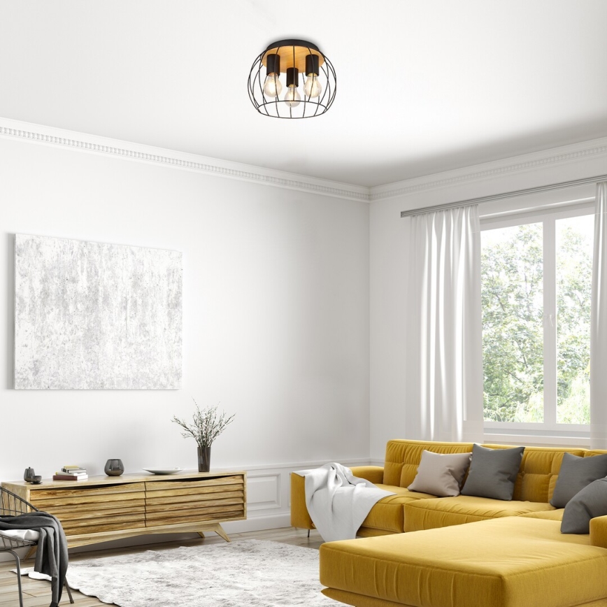 Rabalux - Mennyezeti lámpa 3x E27, 25W, 230V, átm. 30 cm