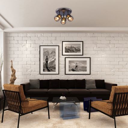 Rabalux 5336 - Spotlámpa OBERON 3xE14/40W/230V