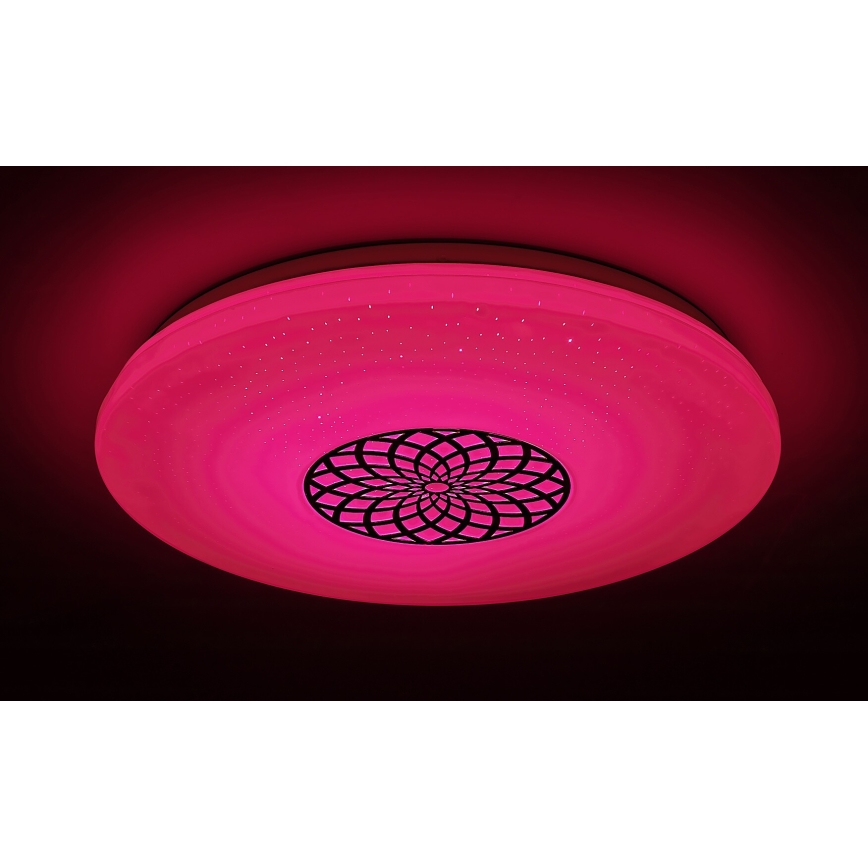 Rabalux - LED RGB dimmelhető mennyezeti lámpa LED/24W/230V 3000-6500K Wi-Fi Tuya átmérő 39,5 cm + távirányító