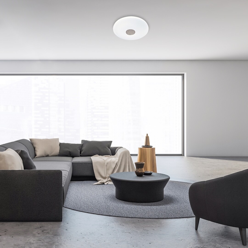Rabalux - LED RGB dimmelhető mennyezeti lámpa LED/40W/230V 3000-6500K Wi-Fi Tuya 60 cm átmérő + távirányító