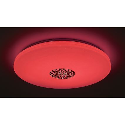 Rabalux - LED RGB dimmelhető mennyezeti lámpa LED/40W/230V 3000-6500K Wi-Fi Tuya 60 cm átmérő + távirányító