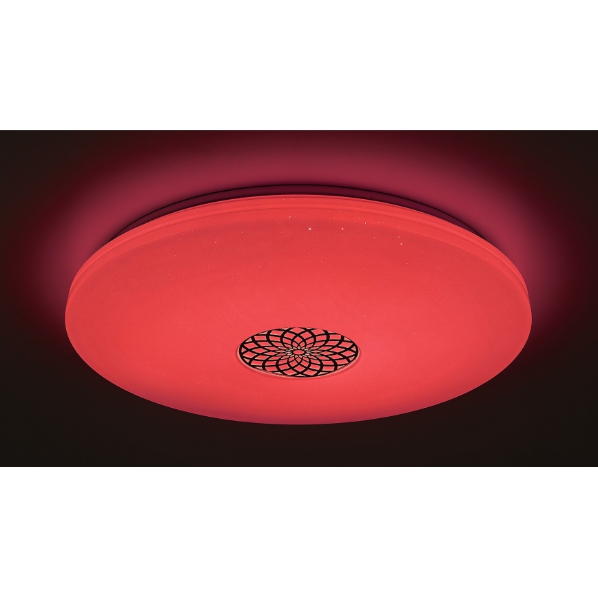 Rabalux - LED RGB dimmelhető mennyezeti lámpa LED/40W/230V 3000-6500K Wi-Fi Tuya 60 cm átmérő + távirányító