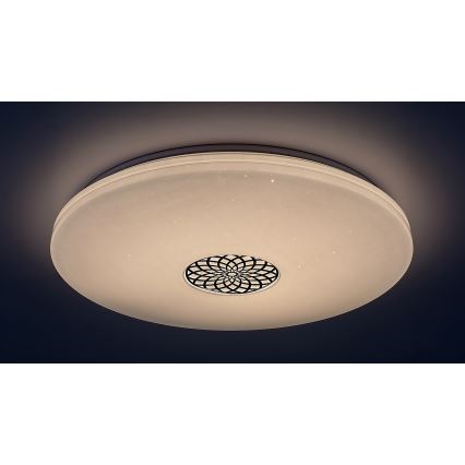 Rabalux - LED RGB dimmelhető mennyezeti lámpa LED/40W/230V 3000-6500K Wi-Fi Tuya 60 cm átmérő + távirányító