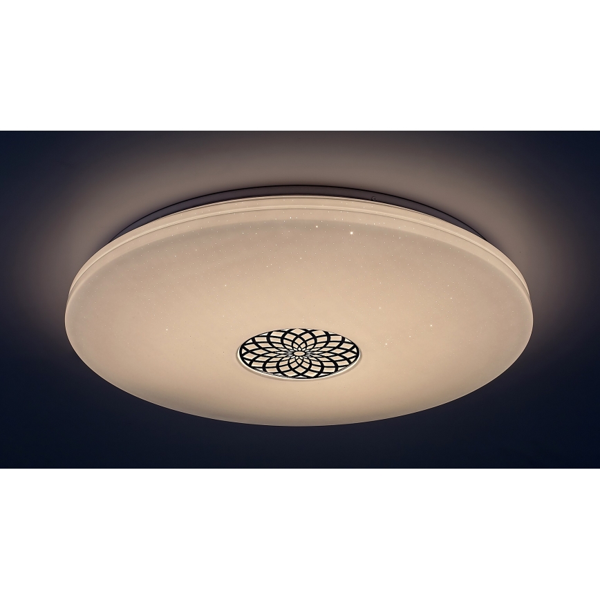 Rabalux - LED RGB dimmelhető mennyezeti lámpa LED/40W/230V 3000-6500K Wi-Fi Tuya 60 cm átmérő + távirányító