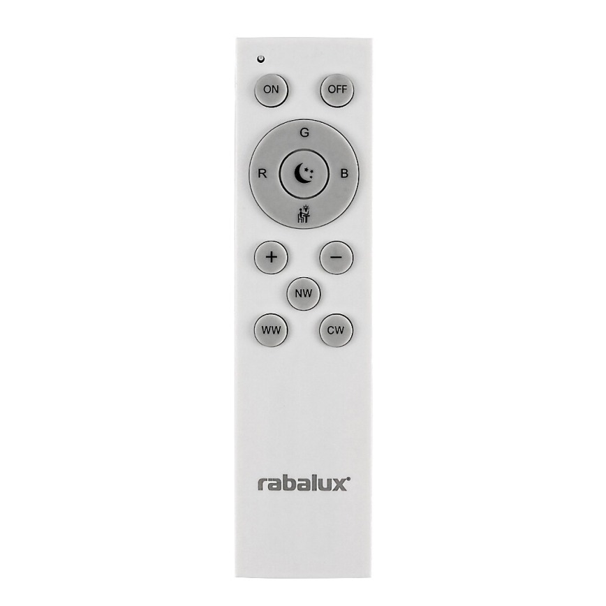 Rabalux - LED RGB dimmelhető mennyezeti lámpa LED/40W/230V 3000-6500K Wi-Fi Tuya 60 cm átmérő + távirányító