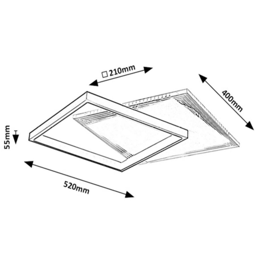 Rabalux - LED Mennyezeti lámpa LED/35W/230V