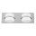 Rabalux 5490 - LED Fürdőszobai fali lámpa TONY 2xLED/5W/230V