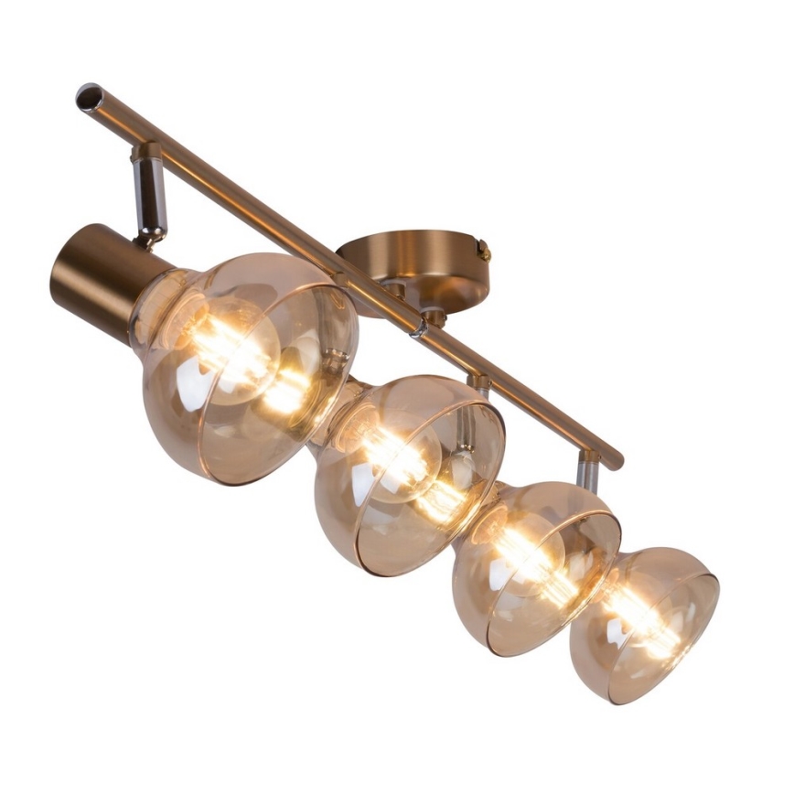 Rabalux 5550 - Spotlámpa HOLLY 4xE14/40W/230V arany