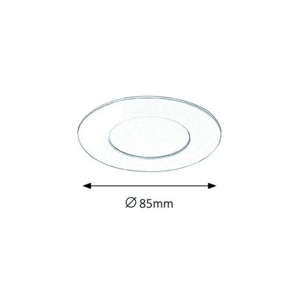 Rabalux - LED Beépíthető lámpa LED/3W/230V