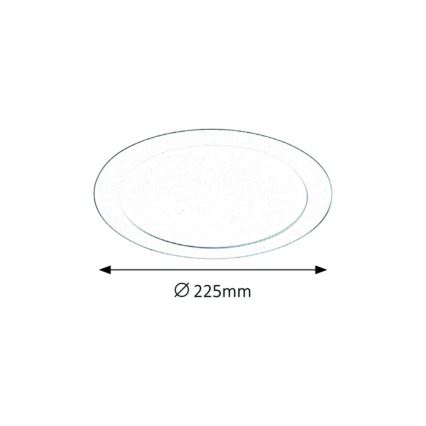 Rabalux - LED Beépíthető lámpa LED/18W/230V