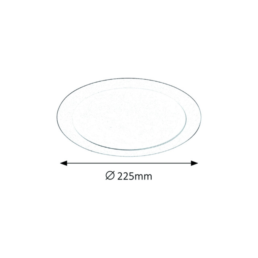 Rabalux - LED Beépíthető lámpa LED/18W/230V