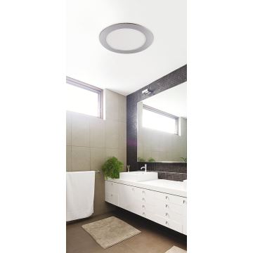 Rabalux - LED Fürdőszobai beépíthető lámpa LED/12W/230V IP44 3000K