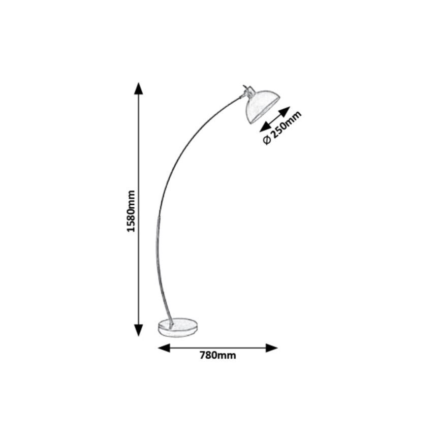 Rabalux - Állólámpa 1xE27/40W/230V