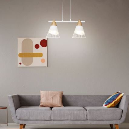 Rabalux - Csillár zsinóron 2xE27/60W/230V