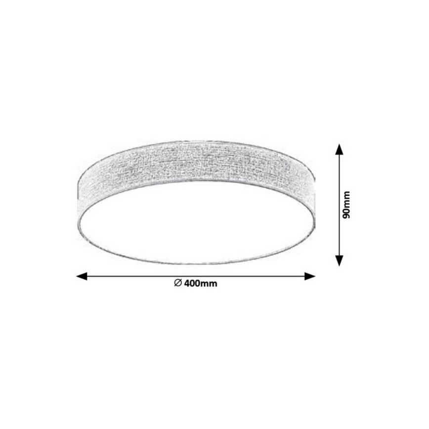 Rabalux - LED Mennyezeti lámpa LED/24W/230V átm. 40 cm