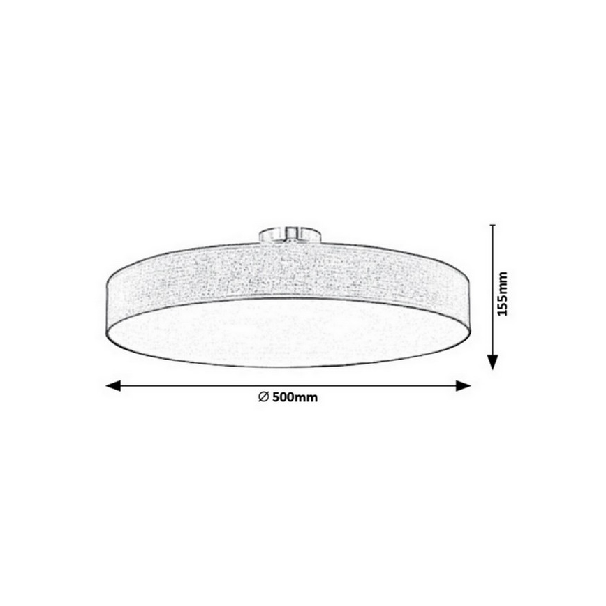 Rabalux - LED Mennyezeti lámpa LED/36W/230V