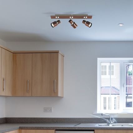 Rabalux 6007 - Spotlámpa MERKUR 3xGU10/50W/230V