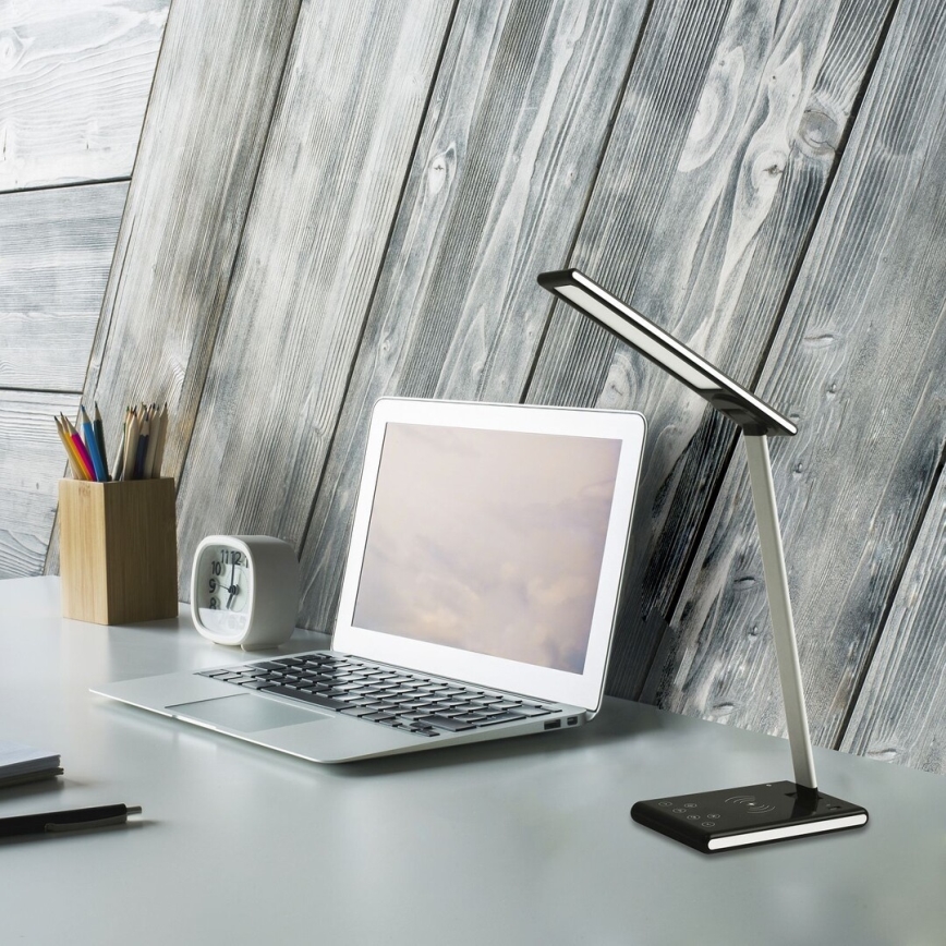 Rabalux - LED Szabályozható érintős asztali lámpa LED/5W/230V USB